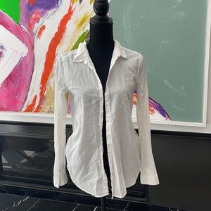 White Airy cotton blouse